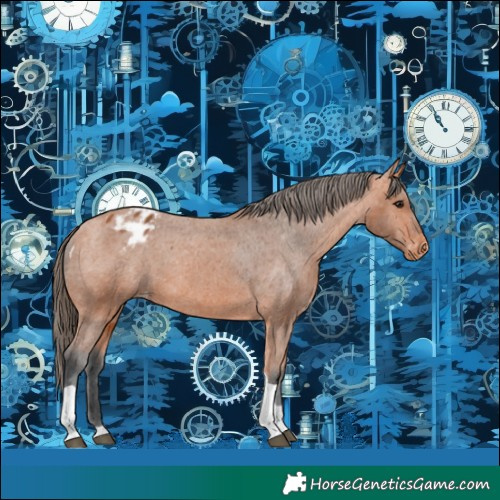 Horse Color:Bay Tobiano Varnish