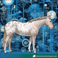 Horse Color:Chestnut Tobiano Blanket 