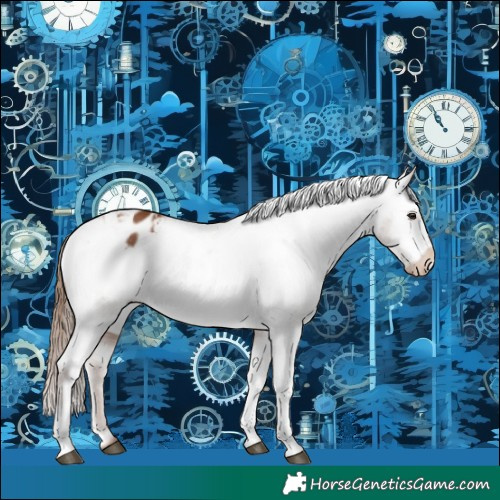 Horse Color:Chestnut Tobiano Varnish