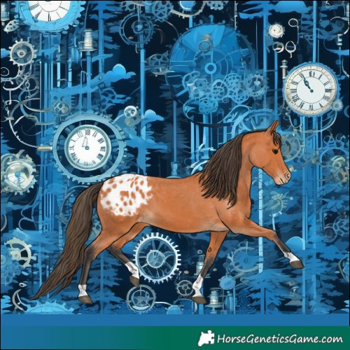 Horse Color:Bay Tobiano Blanket