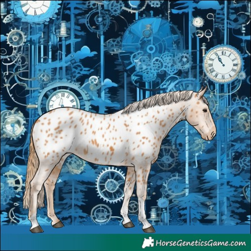 Horse Color:Chestnut Tobiano Appaloosa