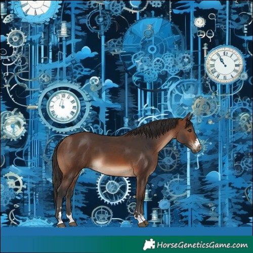 Horse Color:Brown 