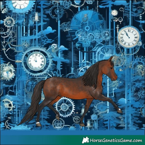 Horse Color:Brown 