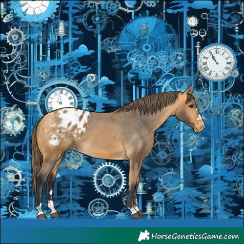 Horse Color:Buckskin Blanket