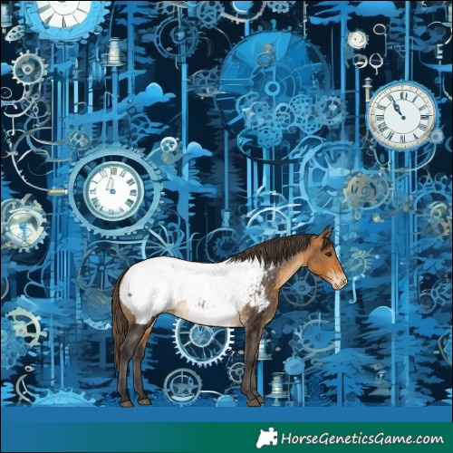 Horse Color:Buckskin Near Fewspot 