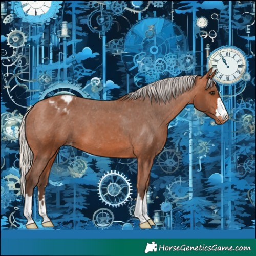 Horse Color:Silver Bay Appaloosa 