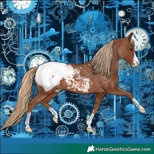 Horse Color:Chestnut Near Fewspot 