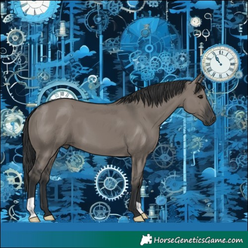 Horse Color:Grullo