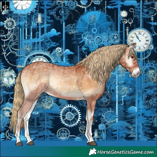 Horse Color:Red Onyx Ice Sabino Tobiano 