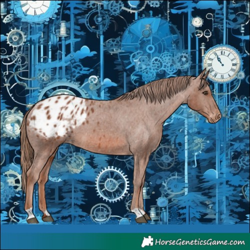 Horse Color:Chestnut Appaloosa