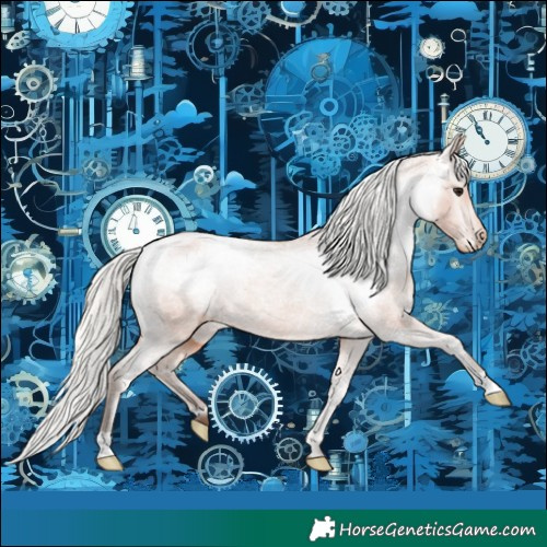 Horse Color:Silver Bay Appaloosa 