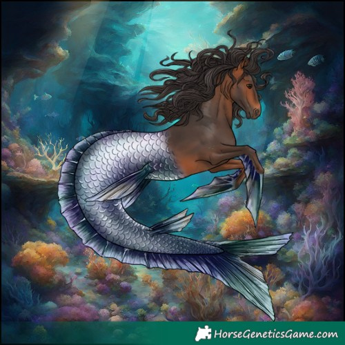 Horse Color:Bay Rabicano 