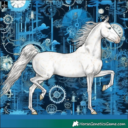 Horse Color:Cremello Appaloosa 