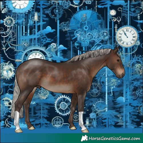 Horse Color:Silver Brown 