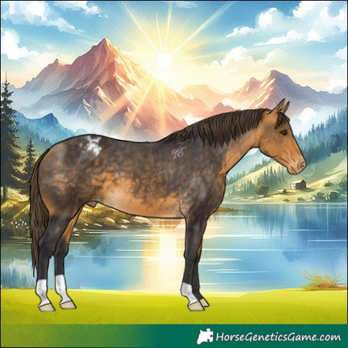 Horse Color:Buckskin Appaloosa 