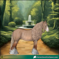 Horse Color:Red Dun Sabino Rabicano 