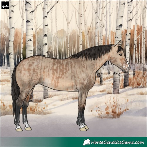 Horse Color:Bay Dun  and Bay Dun 