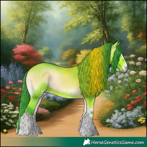 Horse Color:Watercolor Bay Onyx 