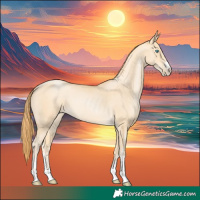 Horse Color:Buckskin Pearl Sabino
