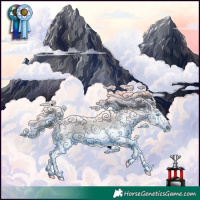 Horse Color:Blue Roan Splash 