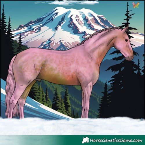 Horse Color:Watercolor Brown 