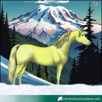 Horse Color:Watercolor Liver Chestnut 