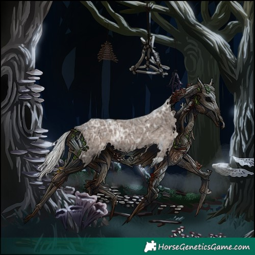 Horse Color:Silver Black Ice Splash