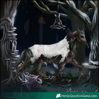 Horse Color:Grullo Ice Roan 