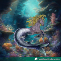 Horse Color:Powder White Painted Silver Black Tobiano 