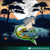 Horse Color:Powder White Silver Smoky Grullo Pearl 