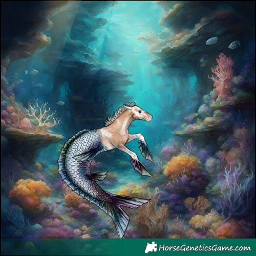 Horse Color:Powder White Silver Blue Onyx Ice Pearl 