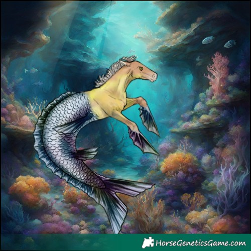 Horse Color:Silver Black Pearl Sabino 