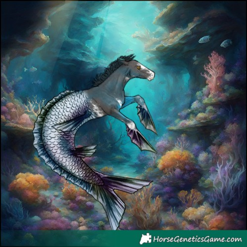 Horse Color:Black Sabino 