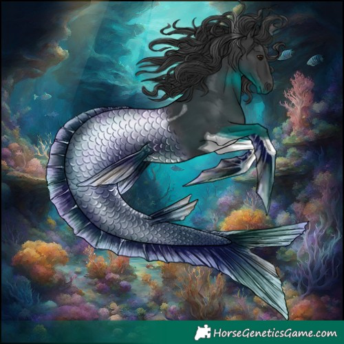 Horse Color:Black Tobiano 