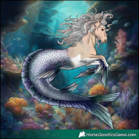 Horse Color:Watercolor Silver Grullo Tobiano 