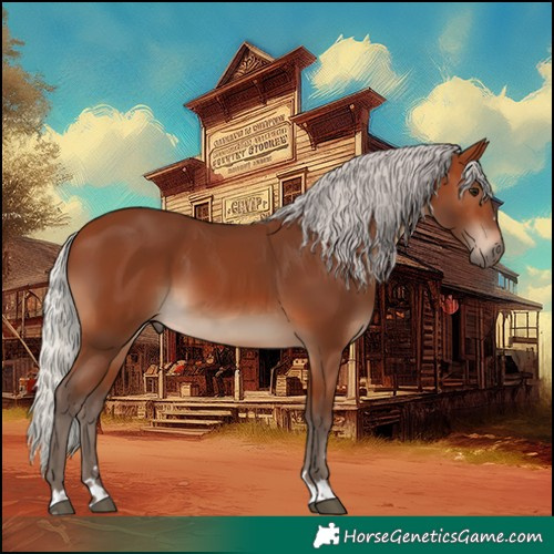 Horse Color:Silver Brown 