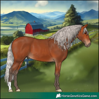 Horse Color:Silver Bay 