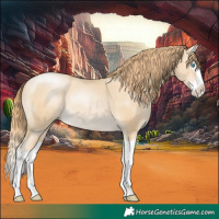 Horse Color:Smoky Black Pearl Splash 