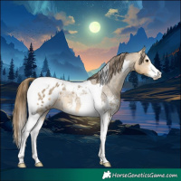 Horse Color:Buckskin Dun Sabino Tobiano Blanket Rabicano 