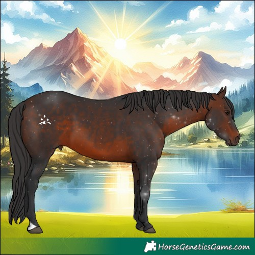 Horse Color:Brown 