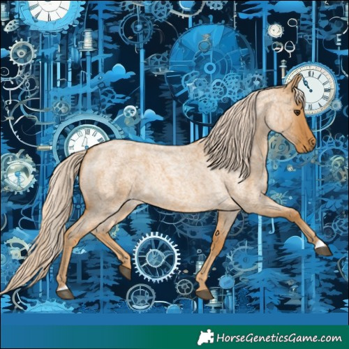 Horse Color:Palomino Roan 