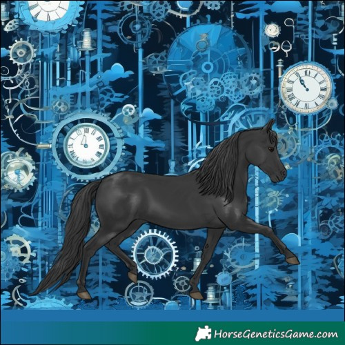 Horse Color:Black 