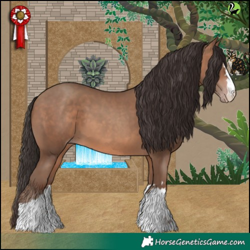 Horse Color:Sable Champagne 