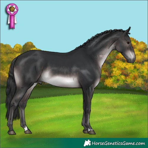 Horse Color:Platinum Brown 