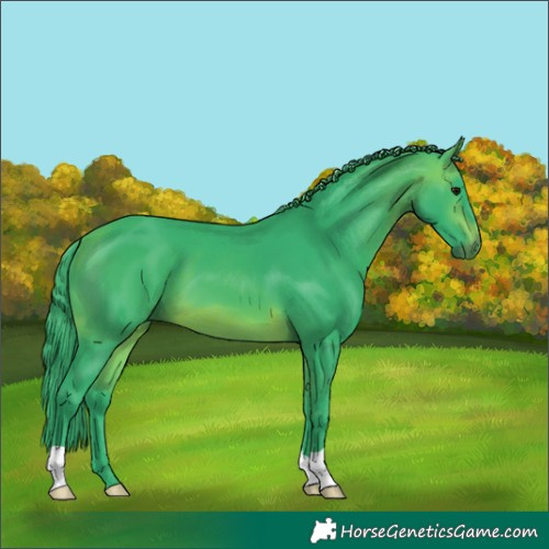 Horse Color:Watercolor Brown 