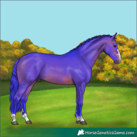 Horse Color:Watercolor Brown 
