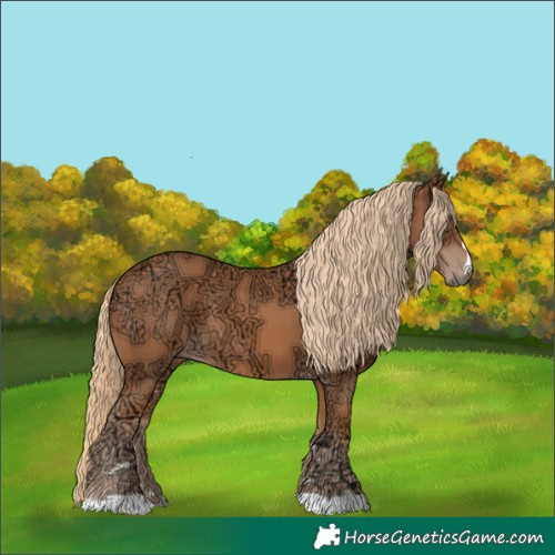 Horse Color:Chestnut Ice 