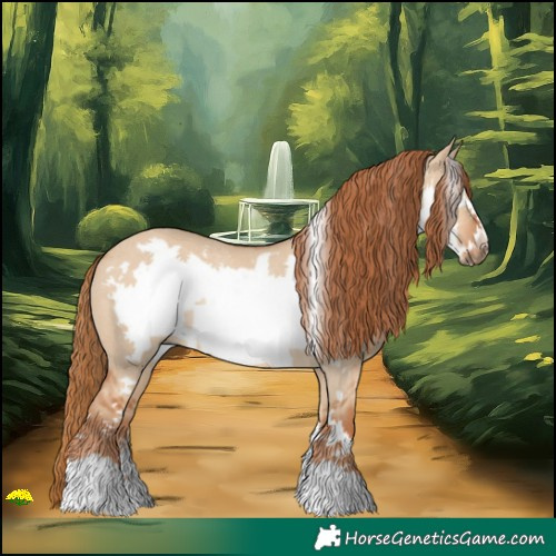 Horse Color:Red Dun Frame Rabicano 