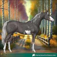 Horse Color:Liver Chestnut Ice Mushroom 