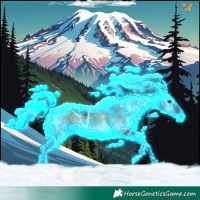 Horse Color:Void Thunderstruck Bay Onyx Tobiano